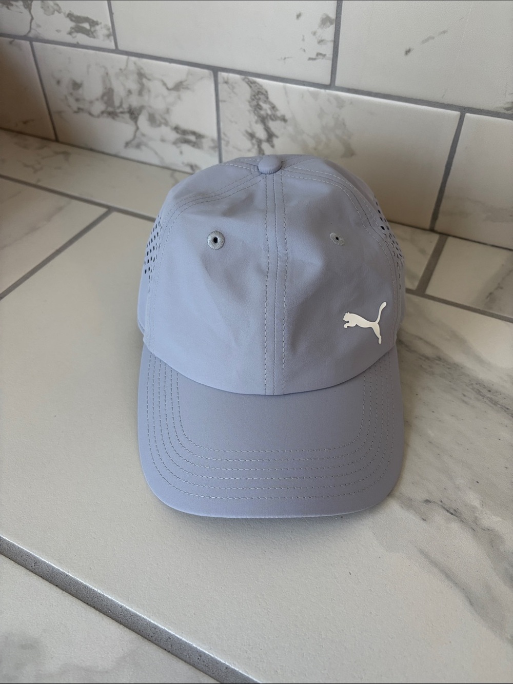 Puma Air Mesh Performance Cap Light Grey